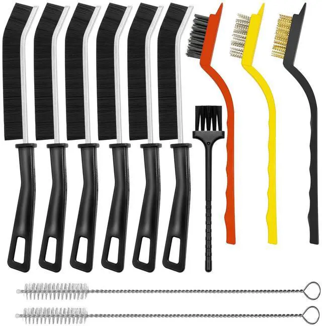 Main image of 12PCS Crevice Cleaning Brush,Hard Bristle Grout Scrub Brushes for Gaps | Multifunctional Gap Cleaning Supplies for Deep Cleaning Tile Lines, Window Groove, Sink, Sliding Door, Corner,
