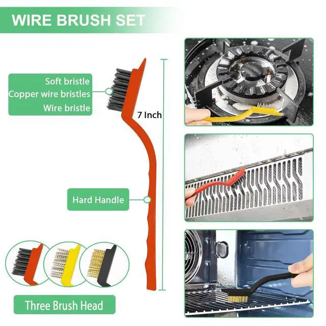 Alt view image 3 of 7 - 12PCS Crevice Cleaning Brush,Hard Bristle Grout Scrub Brushes for Gaps | Multifunctional Gap Cleaning Supplies for Deep Cleaning Tile Lines, Window Groove, Sink, Sliding Door, Corner,