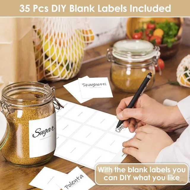 Alt view image 5 of 7 - 372 PCS Preprinted Minimalist Home Laundry Bathroom Labels for Organizing | Household Labels with DIY Blank Labels, Waterproof Oil Resistant Stickers for Bathroom Laundry Home Organization Supplies