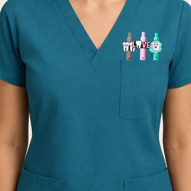 Alt view image 5 of 5 - 10PC Dental Pens Smiling Teeth Tooth Oral Health Dentist Hygienist Student Assistant DA Must Haves Molar Hygiene Office Supplies Bulk Appreciation Week Accessories Gifts For Staff Employee Coworkers