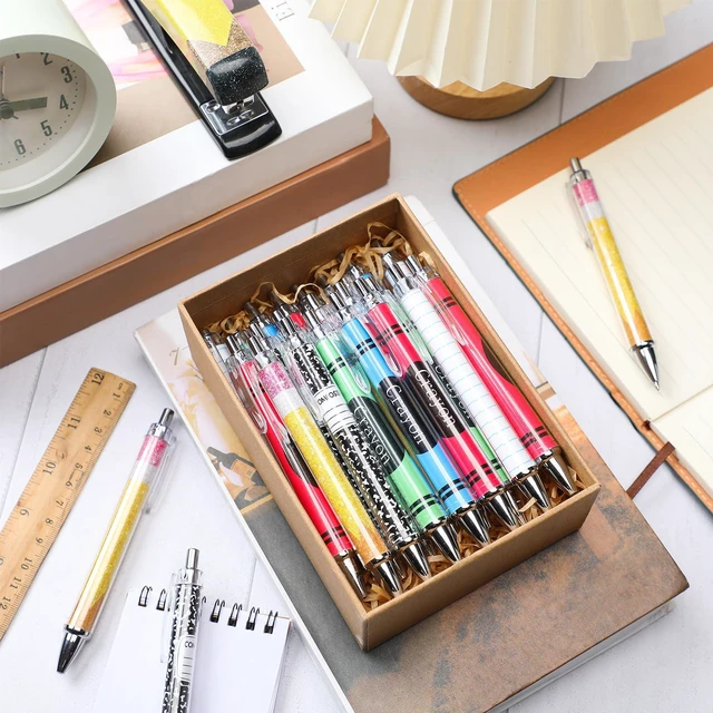 Alt view image 2 of 6 - 24 Pcs Teacher Pens Back to School Gifts Bulk Classroom Supplies First Day of School Gift for Teacher Student Welcome Back to Classroom Preschool Kindergarten Staff Must Have Stationery