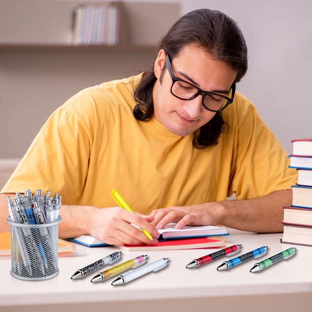 Alt view image 6 of 6 - 24 Pcs Teacher Pens Back to School Gifts Bulk Classroom Supplies First Day of School Gift for Teacher Student Welcome Back to Classroom Preschool Kindergarten Staff Must Have Stationery