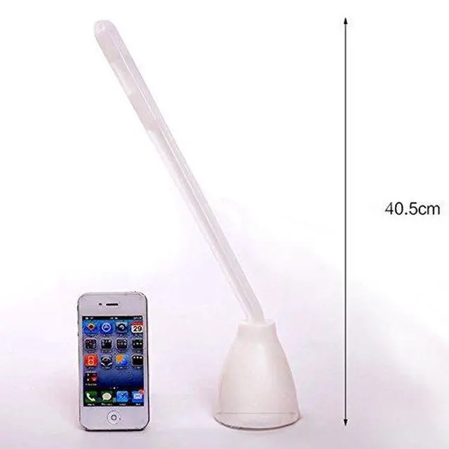 Alt view image 2 of 6 - Toilet Brushes,Toilet Bowl Mop Toilet Bowl Brush White Soft Swab Toilet Mop for Bathroom Toilet Brush Long Handle Toilet Bowl Brush Mop Toilet Scrubber Bathroom Accessorie