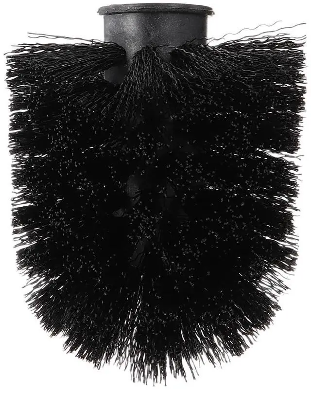 Main image of Toilet Brush Replacement Head, Toilet Brush Refills, Bathroom Cleaning Tool Restroom Accessories for Bathtubs Bathroom Home Apartments Office Hotel, Black