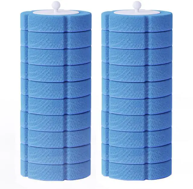 Main image of 20 Pcs Disposable Toilet Brush Refills, 20 Pcs Toilet Brush Pads