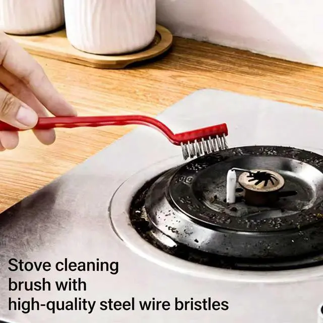 Alt view image 4 of 7 - Crevice Cleaning Brush Set, Multifunctional Hard Bristle Brushes, Bathroom, Toilet, Kitchen Sink Dead Corner, Window Gap, Floor Brush, Sink, Cup (8pcs)