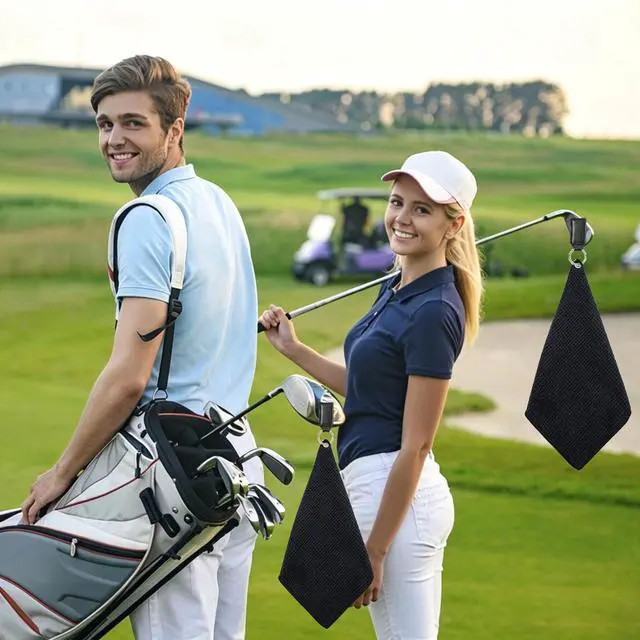 Alt view image 5 of 7 - Magnetic Clip for Golf Towel Golf Magnetic Towel Clip Black Magnetic Golf Towel Clip for Golf Bags for Men