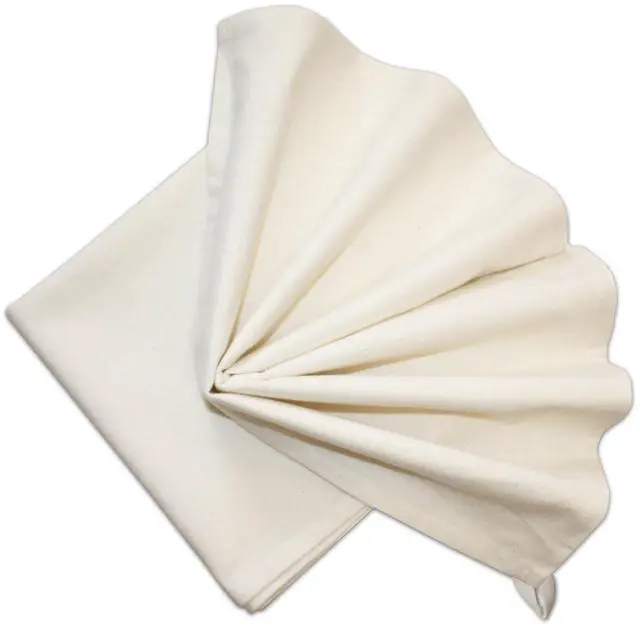 Main image of Stitch 'Em Up Hemmed Kitchen Towels, 18 by 28-Inch, Natural, 2-Pack