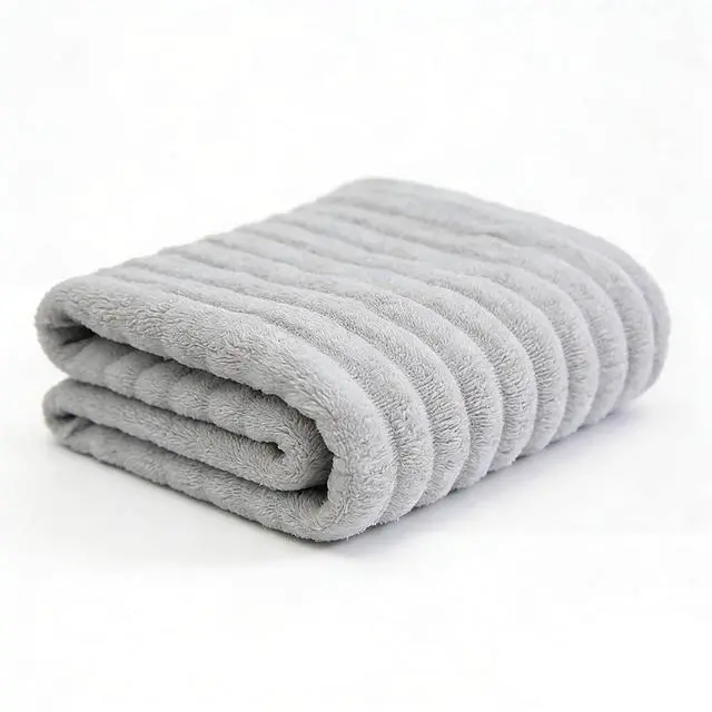Main image of Grey Premium Absorbent Towel,28X56 inch | Suitable for Bathtub Fitness, Shower, Sports, Yoga Towels, Durable Ultra-fine Fiber Coral Velvet high Absorbent Towel