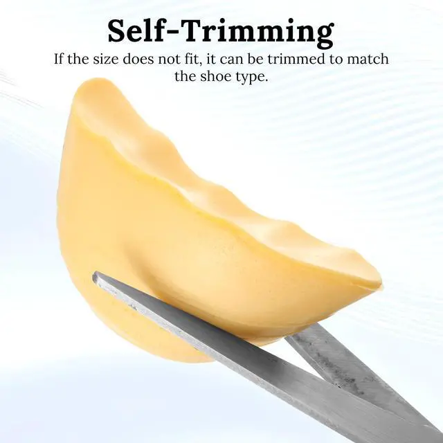 Alt view image 3 of 6 - 3 Pairs Shoe Filler for Too Big Shoes, Adjustable Toe Cushion Inserts & Size Reducer for Sneakers, Heels, Flats - Breathable PU Foam Foot Care for Men & Women