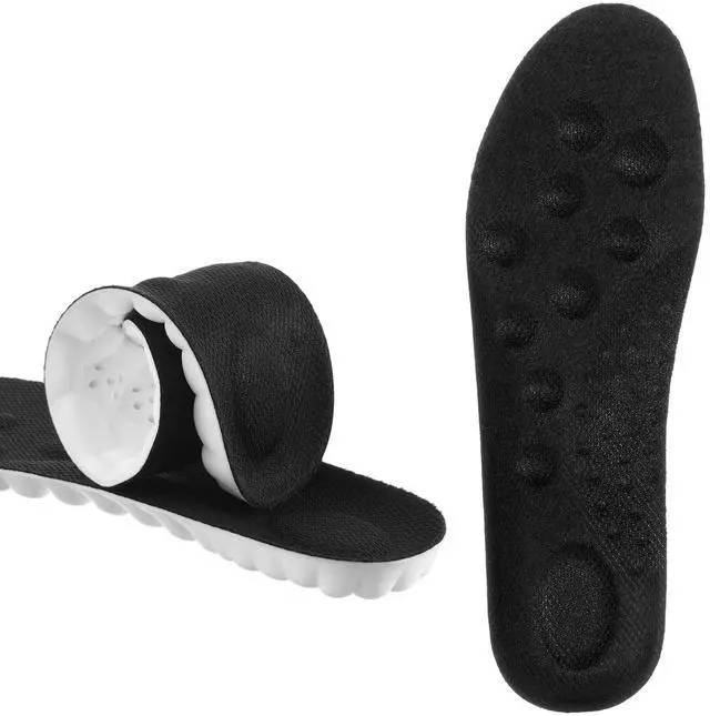 Alt view image 6 of 6 - 4D Cloud Insoles Memory Foam Insoles, Arch Support Inserts, US W:5-10/M:5-7 | Soft Comfort Foam Cushioning Soles, Trim to Fit, Absorbing Foot Support Insole, for Women Men