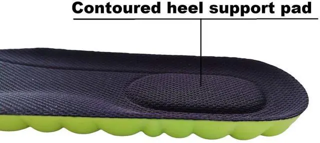 Alt view image 5 of 6 - Insoles for Women Man, 4D Cloud Like Soles Memory Foam Insoles, Fatigue Release, Pain Relief, Comfort Cushion Replacement Everyday Shoe Insert (1 Pair, Women 9-11.5 | Men 8-10.5)