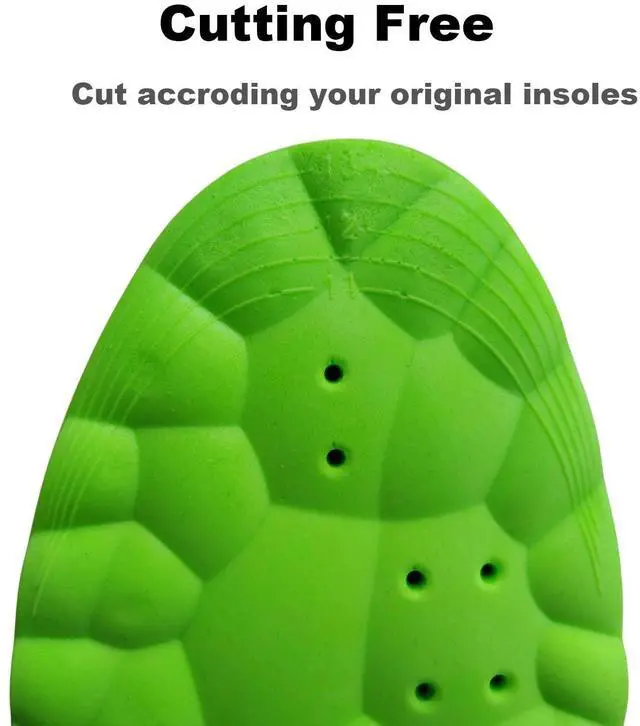 Alt view image 6 of 6 - Insoles for Women Man, 4D Cloud Like Soles Memory Foam Insoles, Fatigue Release, Pain Relief, Comfort Cushion Replacement Everyday Shoe Insert (1 Pair, Women 9-11.5 | Men 8-10.5)