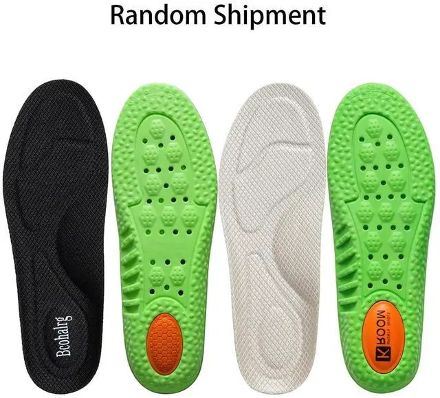 Alt view image 3 of 7 - Cloud Insoles for Kids Women - Super Soft Sole with Memory Foam Cushioning, Arch-Supporting Insert and Gel Padding. It is Suitable for Running, Walking and Boots (1Pair, Kids 3-4.5/Women 4.5-5.5)
