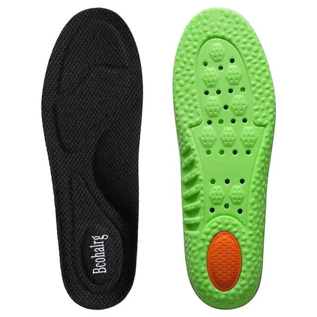 Alt view image 2 of 7 - Cloud Insoles for Kids Women - Super Soft Sole with Memory Foam Cushioning, Arch-Supporting Insert and Gel Padding. It is Suitable for Running, Walking and Boots (1Pair, Kids 3-4.5/Women 4.5-5.5)