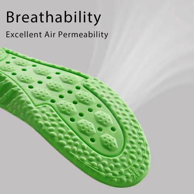 Alt view image 7 of 7 - Cloud Insoles for Kids Women - Super Soft Sole with Memory Foam Cushioning, Arch-Supporting Insert and Gel Padding. It is Suitable for Running, Walking and Boots (1Pair, Kids 3-4.5/Women 4.5-5.5)