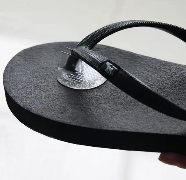 Alt view image 3 of 6 - 3Pairs Soft Silicone Flip Gel Cushions Pad Toe Protectors for Thong Sandal Flip Flop Gel Inserts Guards Insoles Shoes Grip Pads (Style 2)