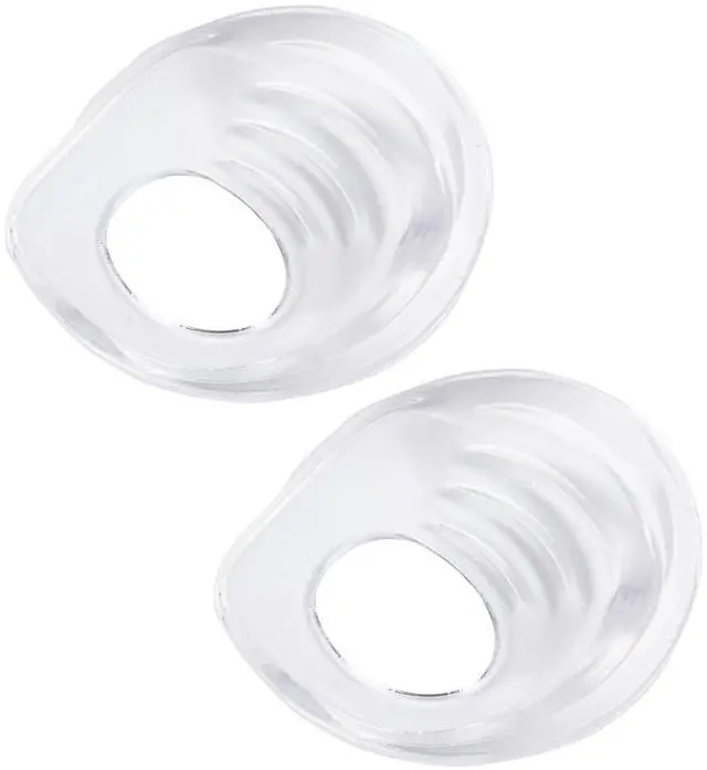 Main image of Heel Donut Cushions, Heel Cups, Silicon Insoles, One Size Fits All - 1 Pair