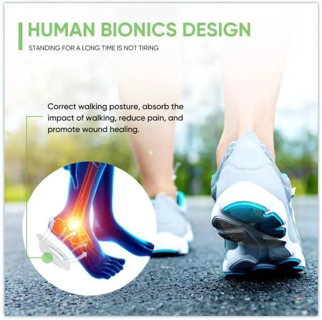 Alt view image 6 of 7 - Heel Donut Cushions, Heel Cups, Silicon Insoles, One Size Fits All - 1 Pair