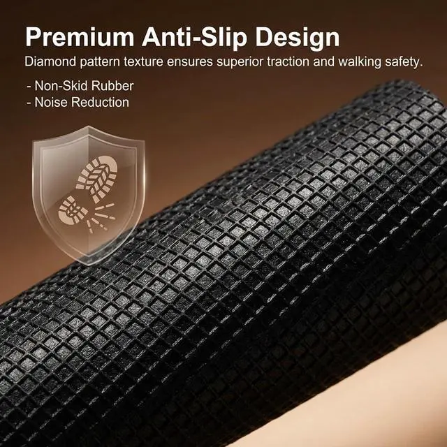 Alt view image 7 of 7 - 4 PCS Shoe Heel Repair, 2.5 X 2.5 Inch Boot Heel Replacement Rubber Heels Replacement Square Anti-Slip Rubber Sole Sheet Patch for Women Men High Heels Boot Supplies, Black