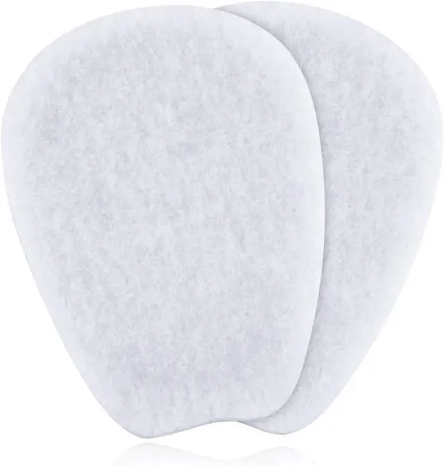 Main image of 3 Pairs Medium Felt Shoe Tongue Pads Cushion Inserts for Loose Shoes & Loafers