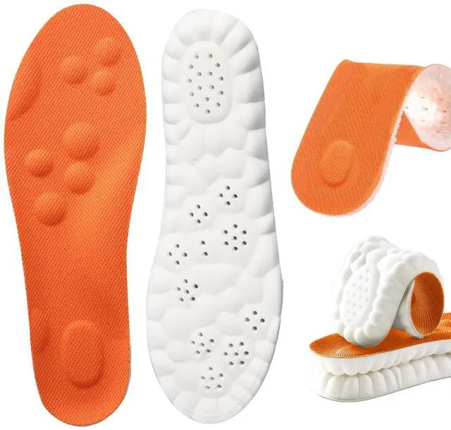 Main image of Steppers Insoles for Men Women - Arch Support, Massage Memory Foam, Breathable Inserts for Everyday Use & Active Lifestyle (Men 9-10.5/Women 10.5-12)