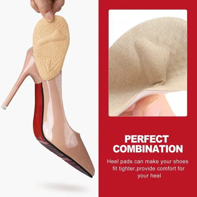 Alt view image 3 of 6 - 4-Pack Metatarsal Pads and Ball of Foot Cushions for Women, Reusable Non-Slip Forefoot Shoe Inserts for High Heels with Gel Cushioning for Instant Pain Relief and All-Day Comfort