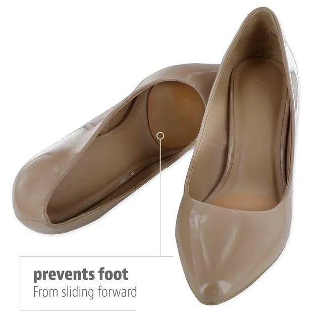 Alt view image 3 of 3 - Foam Ball of Foot Cushioned Shoe Insert, 2 Pair Natural