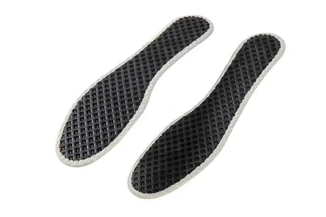 Alt view image 5 of 6 - Wool Winter Insoles with Insulating Aluminum Layer and Activated Carbon for Boots Shoes, Insole Replacement for Man and Woman, Inner Soles for Winter, Shoe Inserts Accessories (Women/US 7/38 EUR)