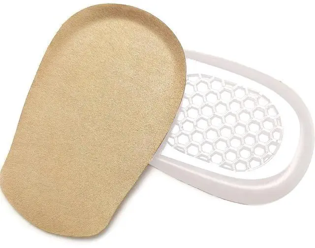 Main image of Heel Lifts, 1/2 Inch Shoe Lift, Gel Heel Raisers for Leg Length Discrepancies, Large Height Increase Insole for Men or Women, Shoe Inserts Comfort Half Foot Pads for Heel Pain - 1 Pair