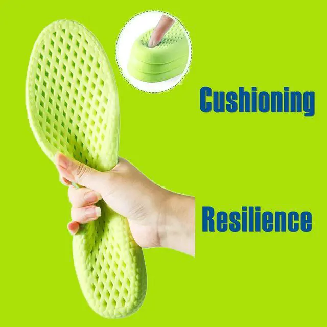 Alt view image 7 of 7 - Memory Foam Replacement Insoles Sneaker with Excellent Shock Absorption and Cushioning for Comfortable Feet Relief Insoles Men and Women (Women8.5-9 Men7.5-8)