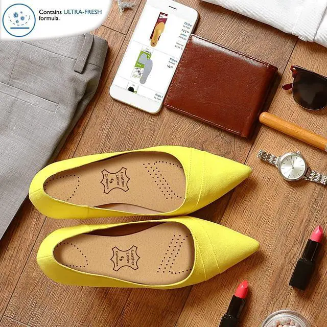 Alt view image 5 of 7 - Insoles for Men & Women - Shoe Inserts with Pecari Carbonex & Odor Control (L6 US)
