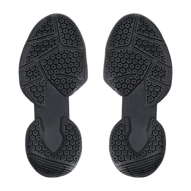 Main image of Shoe Replacement Rubber, No Slip Rubber Full Out Sole 1 Pair Shoe Grips on Bottom of Shoes for DIY Shoes Repair Trimmable Boot Sole Replacement for Sneakers Slippers, 10.6" x 4.5"