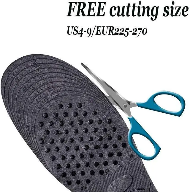 Alt view image 3 of 7 - Adjustable Height Insole for Shoes, Black, Unisex