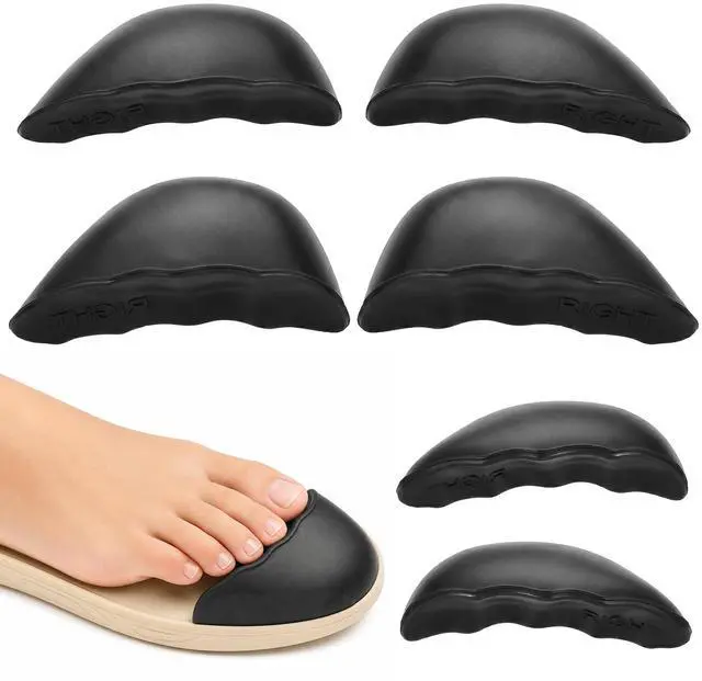 Main image of 3 Pairs Shoe Fillers for Too Big Shoes, Soft Sponge Adjustable Shoes Filler Toe Cushion Fillers Make Shoes Flexible Fit Shoes Cushion Inserts All Day Pain Relief and Comfort for Men Women