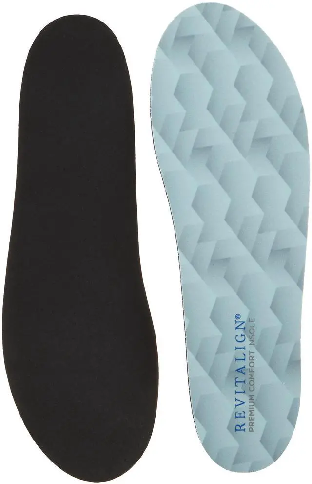 Main image of unisex adult Revitalign Premium Comfort Insole, Blue, W 11-12.5 M 10-11.5 US