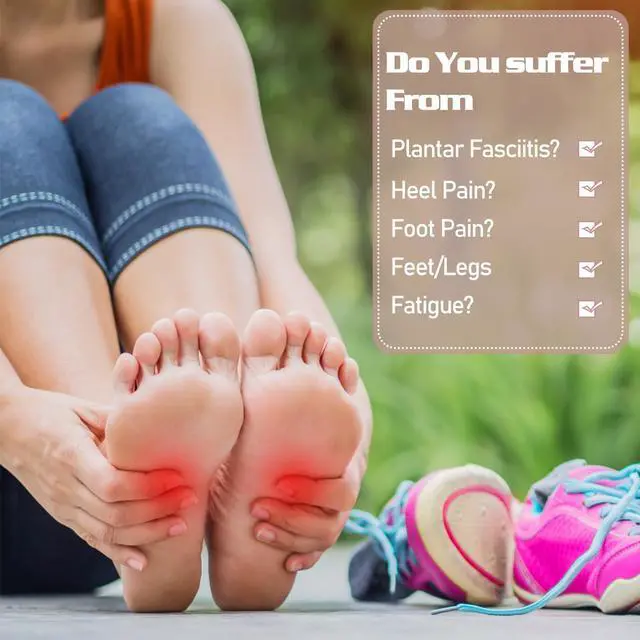 Alt view image 5 of 7 - 2 Pairs Memory Foam Insoles, Full-Foot Responsive Cushioning, Plantar Fasciitis Insoles for Women Man, Orthotic Shoe Inserts Arch Support Inserts for Foot Health (Black, W 7.5-8.5 /M 5.5-6.5)