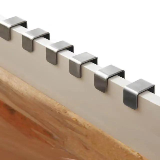 Alt view image 4 of 6 - Over Door Hooks Rack Heavy Duty S/Z Hook, Pack of 6
