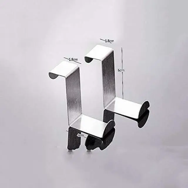 Alt view image 6 of 6 - Over Door Hooks Rack Heavy Duty S/Z Hook, Pack of 6