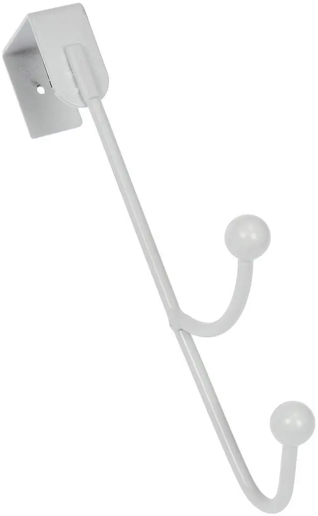 Main image of Hardware 4-1769 Over The Door One Double Hook, White