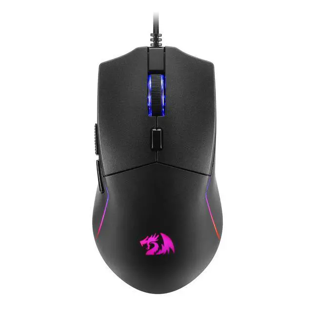 Main image of Wired RGB Gaming Mouse, 10000 DPI Lightweight Optical Mouse with 6 Programmable Buttons, Software Supports DIY Keybinds for PC Computer Windows Mac Laptop, Black