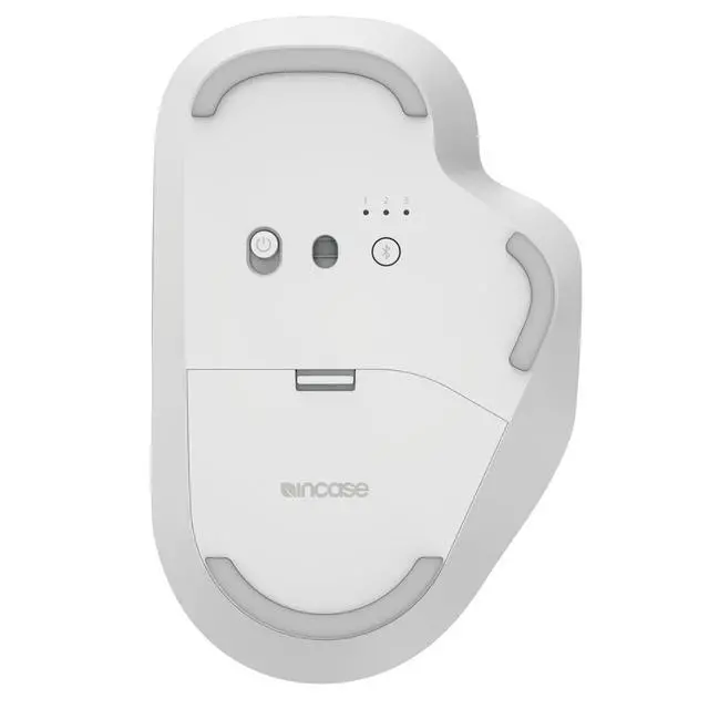 Alt view image 7 of 7 - Bluetooth Ergonomic Mouse Designed by Microsoft Two Thumb Buttons, Easy to Grip Thumb Rest, Precision Tracking, Connects 3 Devices, 15 Month Battery Life, PCs/Laptops (Glacier)