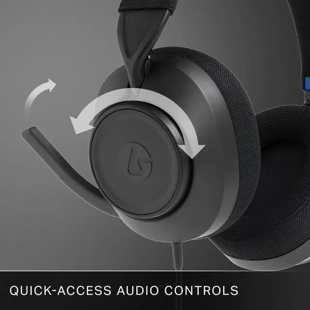 Alt view image 4 of 7 - LucidSound LS10P Gen 2 Wired Gaming Headset for PlayStation - Black, Quick-Access Audio Controls, Designed for Comfort, Premium Audio, flip-to-Mute Boom mic, PC Compatible