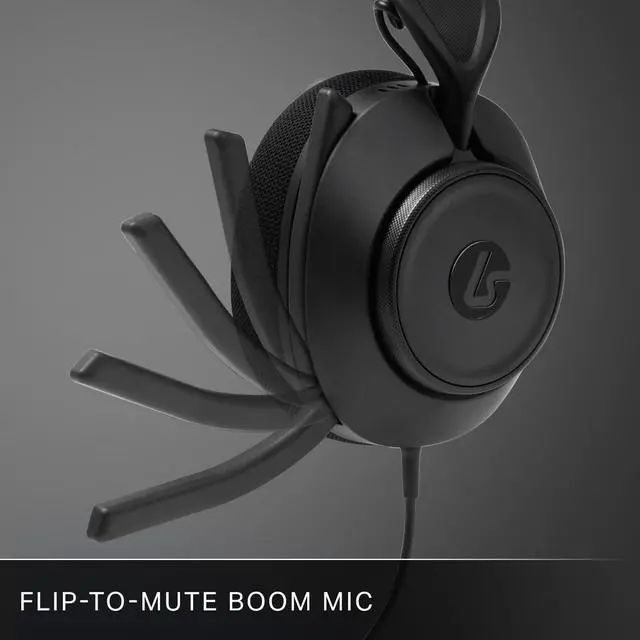 Alt view image 6 of 7 - LucidSound LS10P Gen 2 Wired Gaming Headset for PlayStation - Black, Quick-Access Audio Controls, Designed for Comfort, Premium Audio, flip-to-Mute Boom mic, PC Compatible