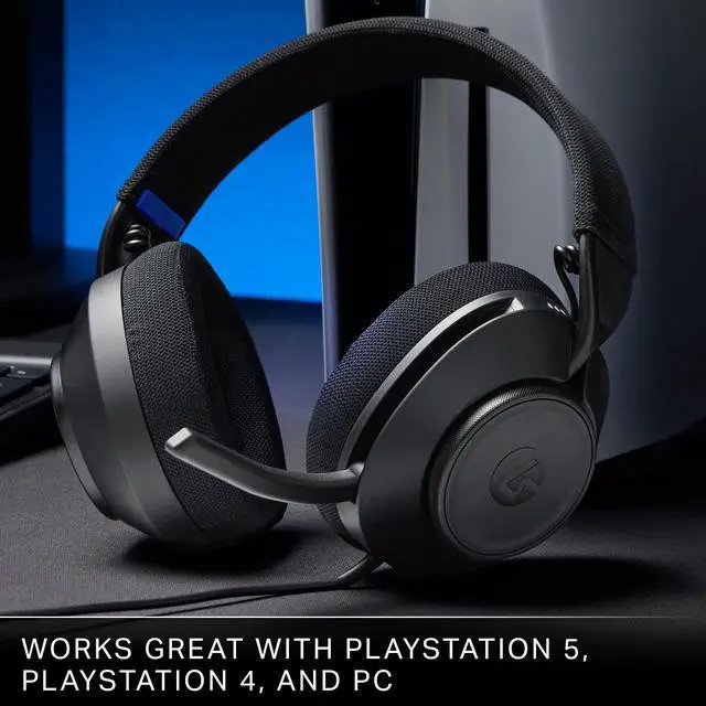 Alt view image 7 of 7 - LucidSound LS10P Gen 2 Wired Gaming Headset for PlayStation - Black, Quick-Access Audio Controls, Designed for Comfort, Premium Audio, flip-to-Mute Boom mic, PC Compatible