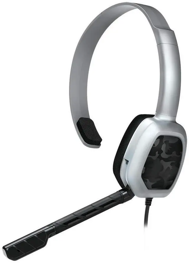 Main image of Gaming LVL1 Wired Chat Headset With Noise Cancelling Microphone: Grey Camo - Xbox One