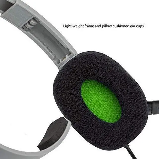 Alt view image 4 of 7 - Gaming LVL1 Wired Chat Headset With Noise Cancelling Microphone: Grey Camo - Xbox One