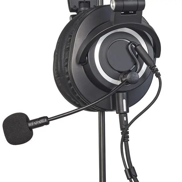Alt view image 7 of 7 - ModMic Uni 2+ Attachable 3.5mm Headset Microphone. Gaming on PC, PS5, Xbox