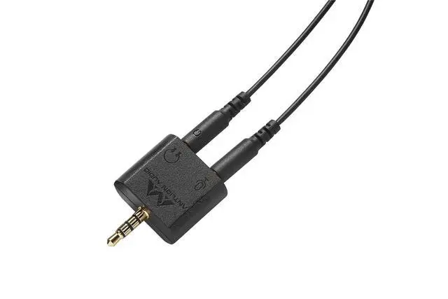 Alt view image 2 of 5 - Kimura 2-Pin Replacement IEM Cable with Professional Gaming Boom Mic