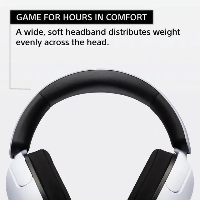 Alt view image 3 of 7 - Wired Gaming Headphones With Mic, PS5 Headphones, Over-Ear, Personalized 360 Spatial Sound, Discord Certified MDR-G300 (White)